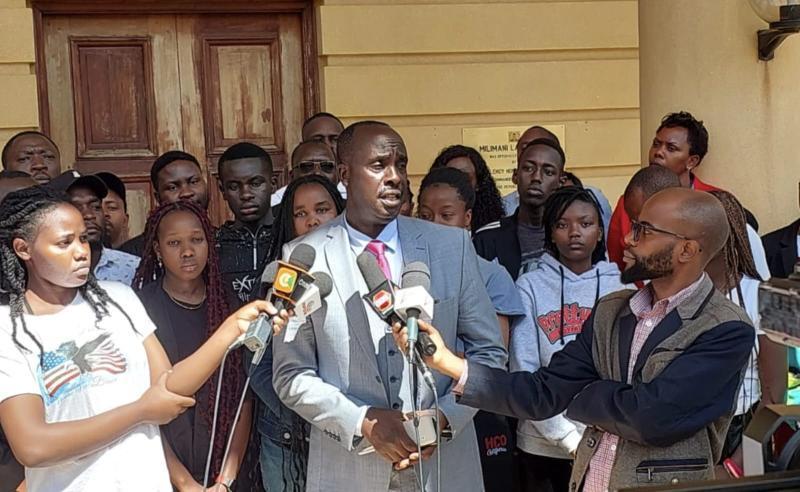 File image of Lawyer Danstan Omari.